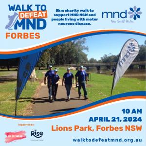 Walk to Defeat MND Forbes
