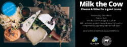Wine & Cheese at Milk the Cow