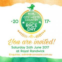 Can Assist City Meets Country Race Day Fundraiser