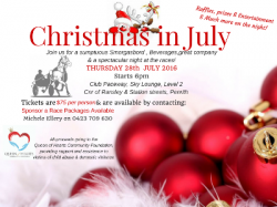 Christmas in July at Penrith Paceway 2016