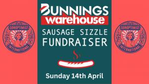 Apr 14 Bunnings : Sausage Sizzle Fundraiser