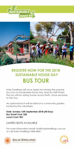 Sustainable House Day Perth Bus Tour 2018