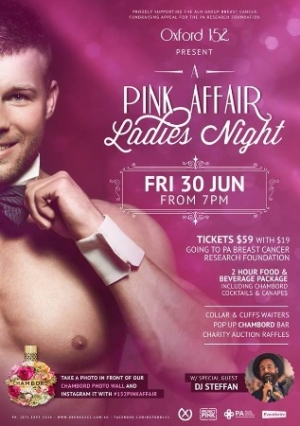 Jun 30 A Pink Affair: Ladies Night for PA Breast Cancer Research Foundation