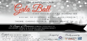 Support Oct 30 Gala Ball for Gold Coast Businesses