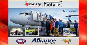 July 30 Variety Footy Jet - Melbourne