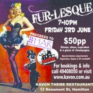 June 3 - Support the Furlesque Fundraiser for Hunter Animal Rescue - Hamilton NSW