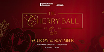 Sydney Markets Foundation Annual Cherry Ball 2024