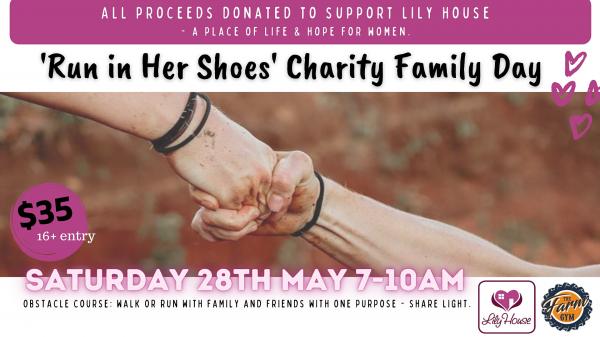 Run in her shoes Charity Family Day