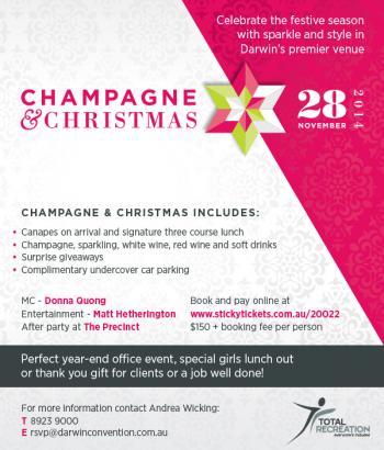 Champagne & Christmas 2014 - Darwin