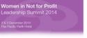 Women In Not For Profit Leadership Summit 2014 - Perth