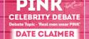 Think Pink Celebrity Debate - Brisbane