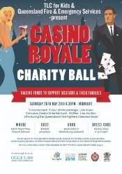 TLC for Kids and Queensland Fire Fighters present Casino Royale Gala Ball