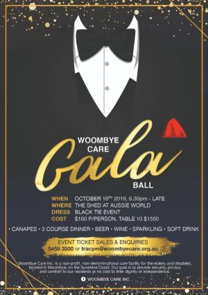 Woombye Care Gala Ball!