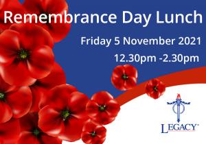 Legacy Remembrance Day Luncheon