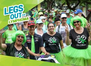 LEGS OUT FOR LYMPHOMA : Melbourne