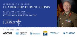 Northern Queensland Legacy 2023 Business Breakfast : Leadership & Culture: Leadership Through Crisis