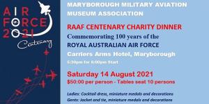 RAAF  Centenary Charity Dinner