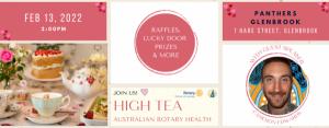 Australian Rotary Health High Tea Fundraiser