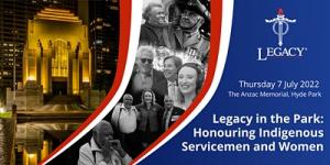 Legacy in the Park : Honouring Indigenous Servicemen and Women