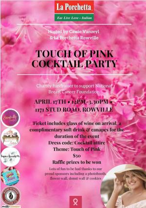 A Touch Of Pink  Cocktail Party