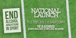 End Alcohol Advertising in Sport national launch