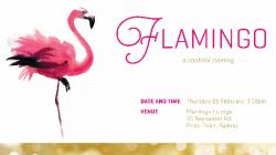 Flamingo - a cocktail evening