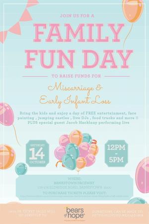 Miscarriage awareness charity fundraiser