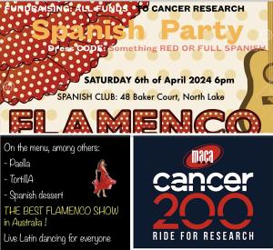 Spanish Party :Fundraiser cancer research