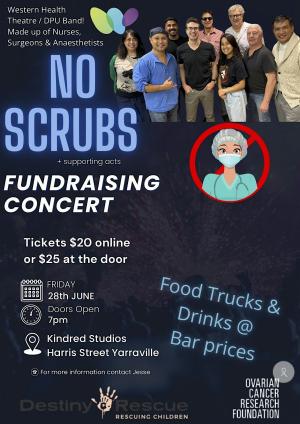 No Scrubs Fundraising Event