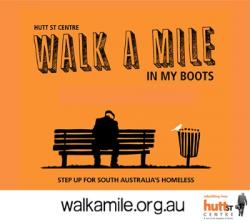 walk a mile in my boots (Adelaide Event)