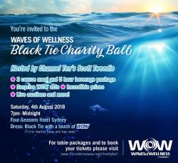 Waves of Wellness Sydney Black Tie Charity Ball 2018