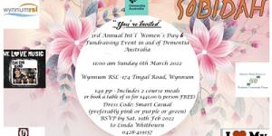 Celebration of Intl Womens Day in Aid of Dementia Australia