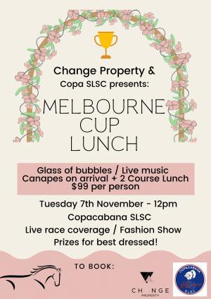 Melbourne Cup Luncheon at Copacabana Surf Life Saving Club