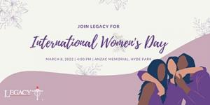 Legacy in the Park : International Womens Day