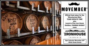 MOVEMBER Fundraiser - Iron House Whisky RoomNew Beer Launch & Shave Off
