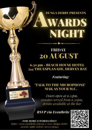 2022  Fraser Coast Dunga Derby Awards Night