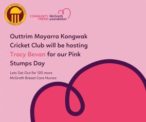 OMK CC PINK STUMPS DAY