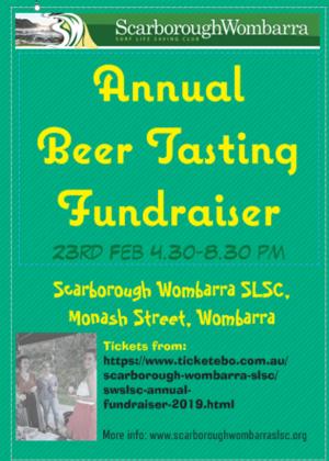 Annual Beer Tasting Fundraiser