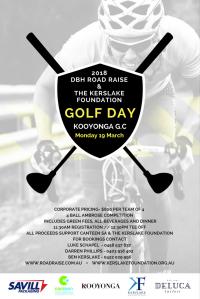 Road Raise + Kerslake Foundation Golf Day