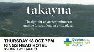 DEA documentary screening: Takayna