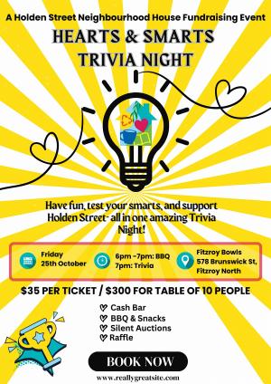 Holden Streets Hearts & Smarts Trivia Fundraiser!