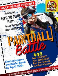 WASP Paintballing Fundraiser