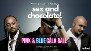 Pink and Blue Gala Ball