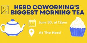 Herd Coworkings Biggest Morning Tea