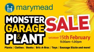 Monster Garage and Plant Sale