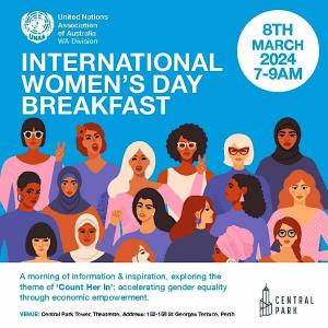 UNAA WA International Womens Day Breakfast