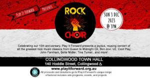 Rock Choir : Play It Forward 10th Anniversary Concert