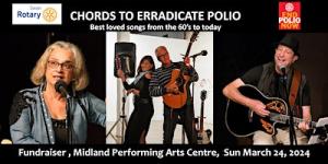 CHORDS TO ERADICATE POLIO : Best Loved songs from the 60s to today.