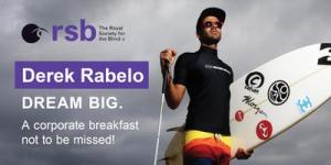Derek Rabelo - Dream Big.  A Corporate Breakfast event not to be missed!