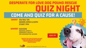 DFL DOG RESCUE : QUIZ FOR A CAUSE.